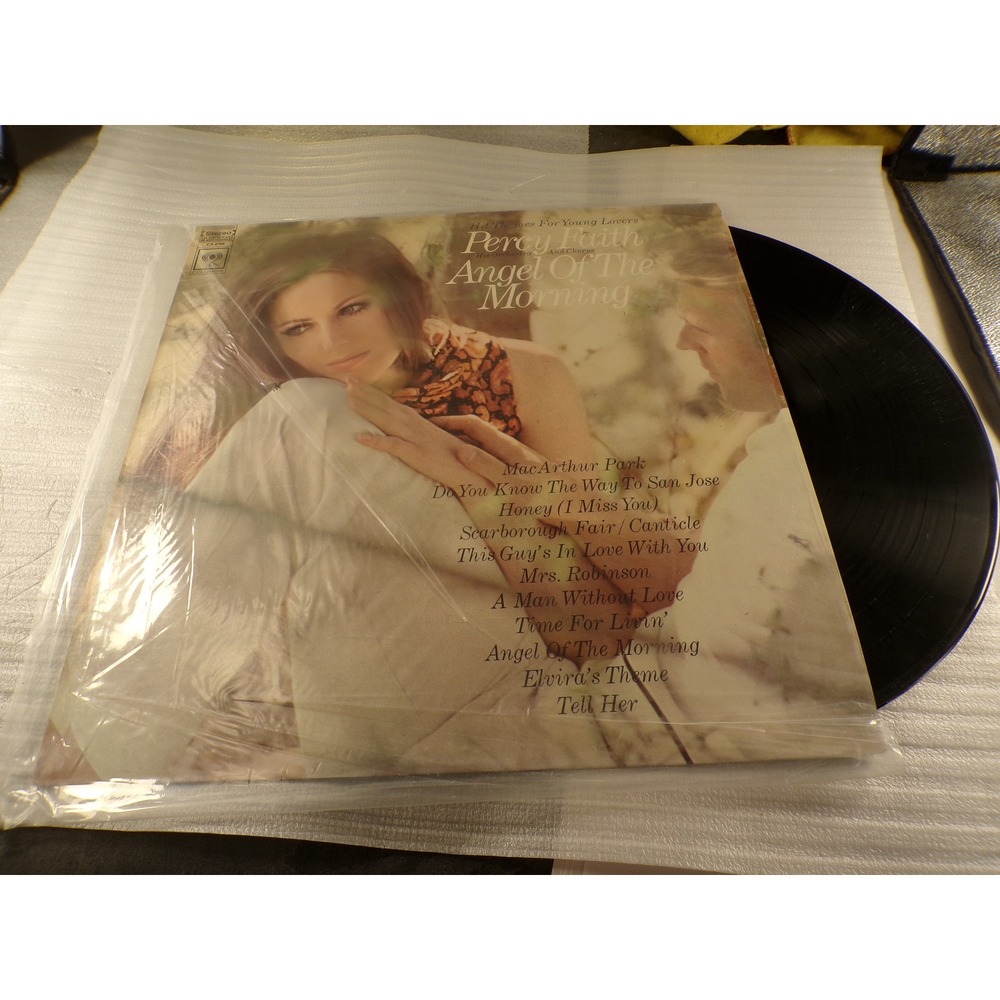 Percy Faith Angel Of The Morning Vinyl LP CS 9706 Columbia 1968 Easy Listening